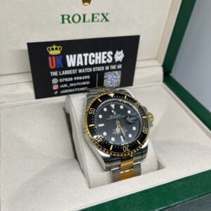 Rolex Sea Dweller Black Yellow Gold Bi-Metal 43mm (3)