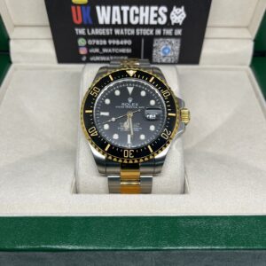 Rolex Sea Dweller Black Yellow Gold Bi-Metal 43mm (4)