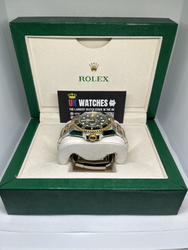 Rolex Sea Dweller Black Yellow Gold Bi-Metal 43mm (6)