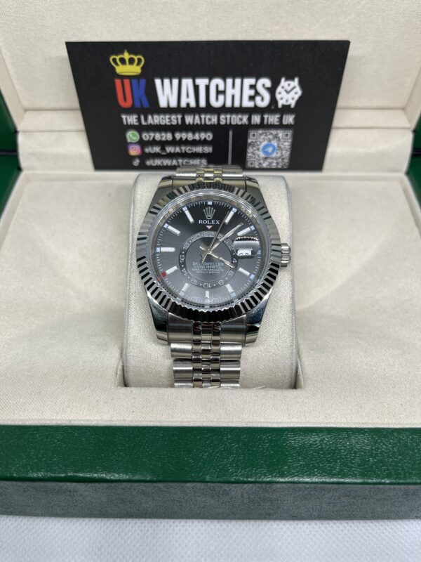 Rolex Sky-Dweller Black Dial Stainless Steel 42mm (4)