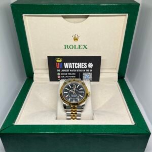 Rolex Sky-Dweller Black Dial Yellow Gold Bi-Metal 42mm (1)