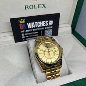 Rolex Sky-Dweller ‘Champagne' Dial Full Yellow Gold 42mm (3)