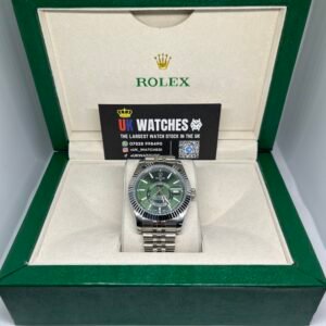 Rolex Sky-Dweller Green Dial Stainless Steel 42mm (1)