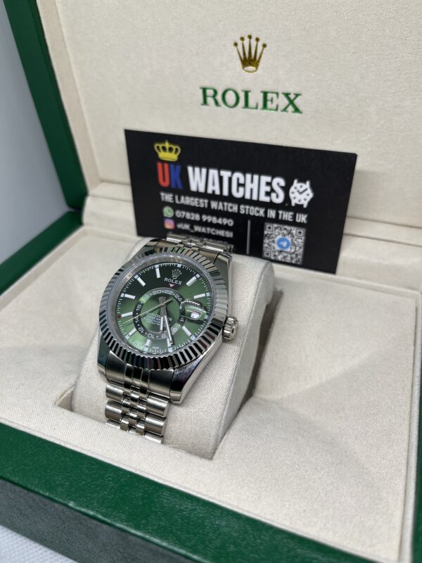 Rolex Sky-Dweller Green Dial Stainless Steel 42mm (2)