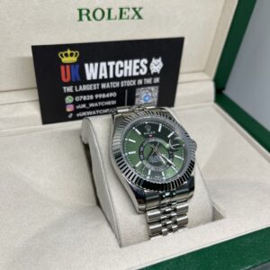 Rolex Sky-Dweller Green Dial Stainless Steel 42mm (3)