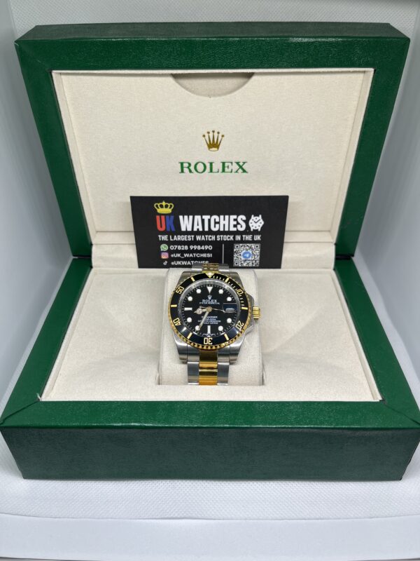 Rolex Submariner Black Date Yellow Gold Bi-Metal 41mm (1)
