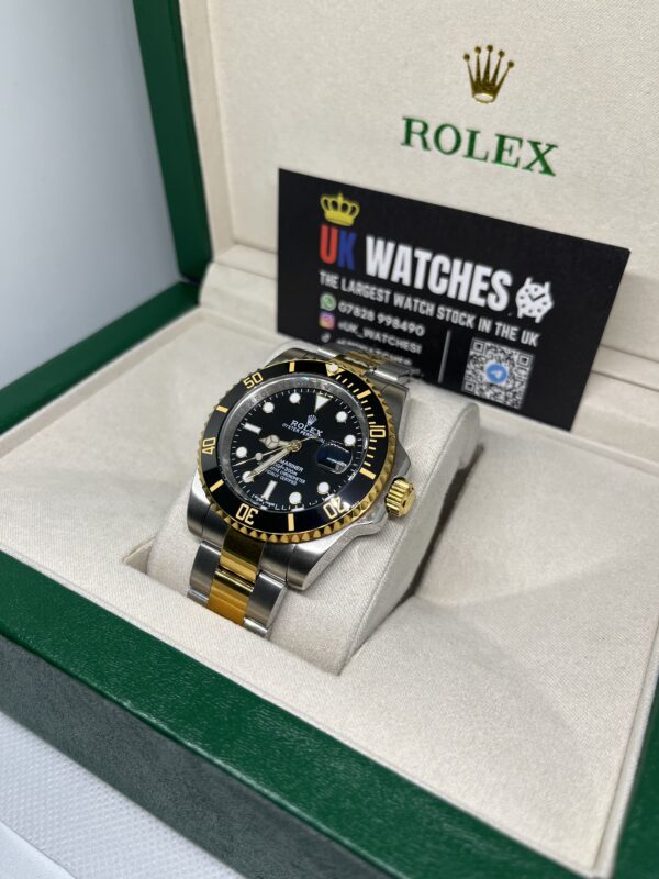 Rolex Submariner Black Date Yellow Gold Bi-Metal 41mm (2)