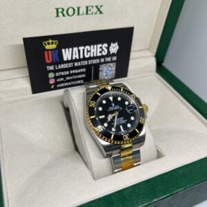 Rolex Submariner Black Date Yellow Gold Bi-Metal 41mm (3)