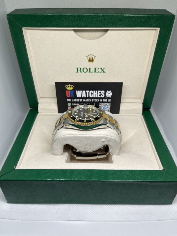 Rolex Submariner Black Date Yellow Gold Bi-Metal 41mm (5)