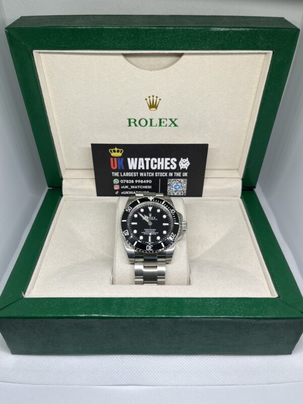 Rolex Submariner Black No Date Stainless Steel 41mm (1)