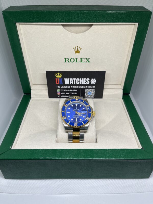 Rolex Submariner ‘Bluesy' Yellow Gold Bi-Metal 41mm (1)