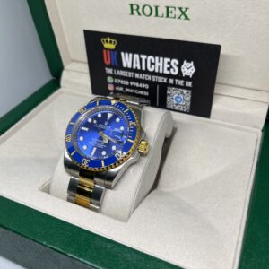 Rolex Submariner ‘Bluesy' Yellow Gold Bi-Metal 41mm (2)