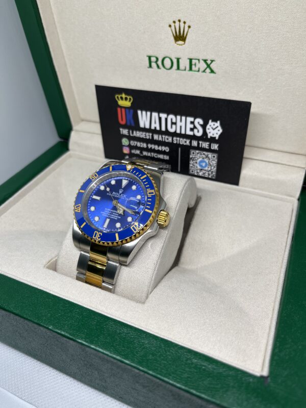Rolex Submariner ‘Bluesy' Yellow Gold Bi-Metal 41mm (2)
