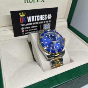 Rolex Submariner ‘Bluesy' Yellow Gold Bi-Metal 41mm (3)