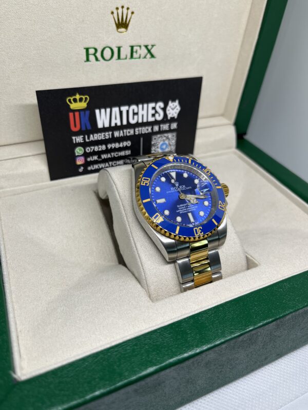 Rolex Submariner ‘Bluesy' Yellow Gold Bi-Metal 41mm (3)