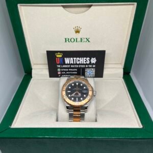Rolex Yacht-Master Black Dial Rose Gold Bi-Metal 40mm (1)