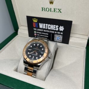 Rolex Yacht-Master Black Dial Rose Gold Bi-Metal 40mm (2)
