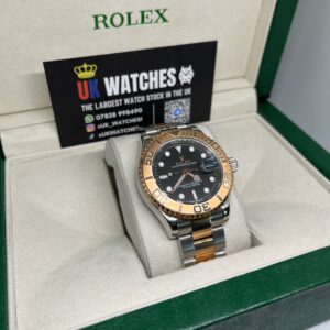Rolex Yacht-Master Black Dial Rose Gold Bi-Metal 40mm (3)