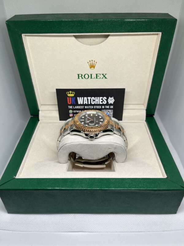 Rolex Yacht-Master Black Dial Rose Gold Bi-Metal 40mm (6)