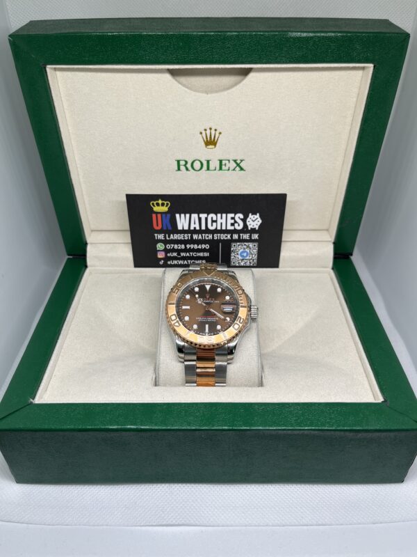 Rolex Yacht-Master ‘Chocolate' Dial Rose Gold Bi-Metal 40mm (1)
