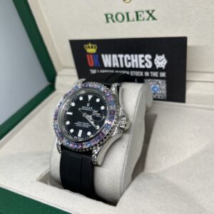 Rolex Yacht-Master ‘Cotton Candy' TBR Diamond Bezel Limited Edition Oysterflex Stainless Steel 42mm (2)
