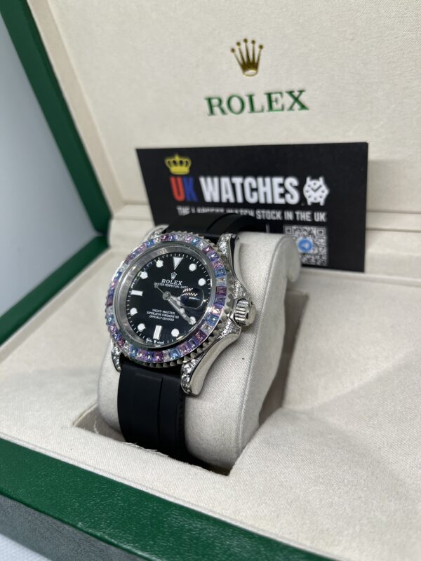 Rolex Yacht-Master ‘Cotton Candy' TBR Diamond Bezel Limited Edition Oysterflex Stainless Steel 42mm (2)