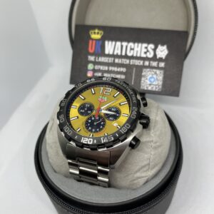 Tag Heuer Formula One Chronograph Yellow Dial 43mm (2)