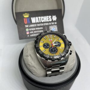 Tag Heuer Formula One Chronograph Yellow Dial 43mm (3)
