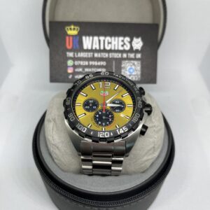 Tag Heuer Formula One Chronograph Yellow Dial 43mm (4)