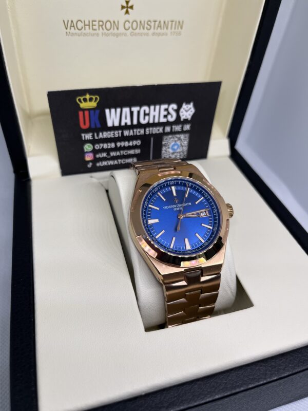 Vacheron Constantin Overseas Blue Dial Full Rose Gold 41mm (3)