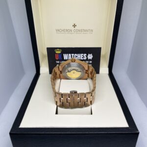 Vacheron Constantin Overseas Blue Dial Full Rose Gold 41mm (7)