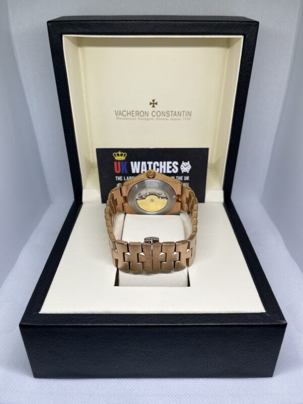 Vacheron Constantin Overseas Blue Dial Full Rose Gold 41mm (7)