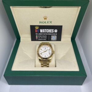 Rolex Day-Date Blue Dial Stainless Steel 40mm