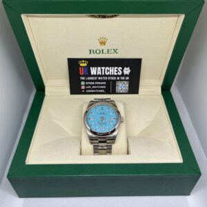Rolex Oyster Perpetual 'Tiffany' Dial Stainless Steel 41mm