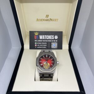 Audemars Piguet Royal Oak Tourbillon Red Dial Full Yellow Gold 41mm