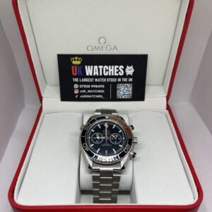 Omega Seamaster Planet Ocean Black Dial Black & Orange Bezel Chronograph 45mm