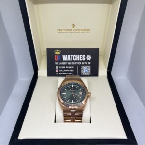 Vacheron Constantin Overseas Green Dial Full Rose Gold 41mm