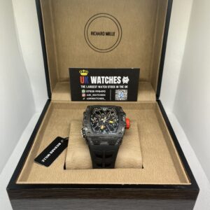 Richard Mille 35-03 'Rafael Nadal' Black Dial Black Bezel Black Strap 43mm