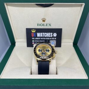 Rolex Daytona 'Pikachu' Oysterflex Yellow Gold 40mm