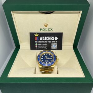 Rolex Deepsea Blue Dial Full Yellow Gold 44mm