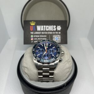 Tag Heuer Formula One Chronograph Blue & Orange Dial 43mm
