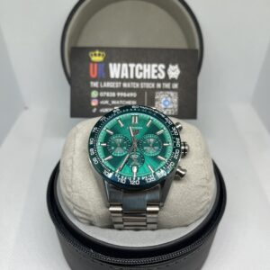 Tag Heuer Carrera Chronograph Green Dial Stainless Steel 44mm